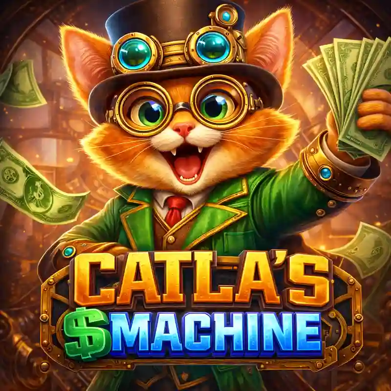 CATLA'S MONEY MACHINE Slot Game by JollyPH